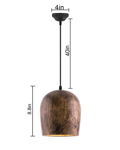 Modern Bucket Shape Natural Wooden Pendant Light Fixture, Home Kitchen Desk Dining Room, Rustic hanging Light, E27