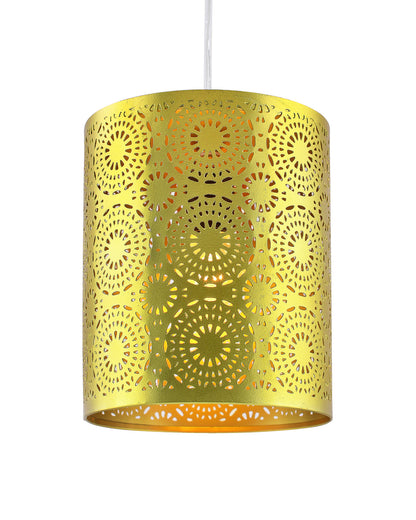 Antique Filgree Hanging Moroccan Ceiling Lamp, Brass Finish Pendant Light Turkish Arabic Fancy Light