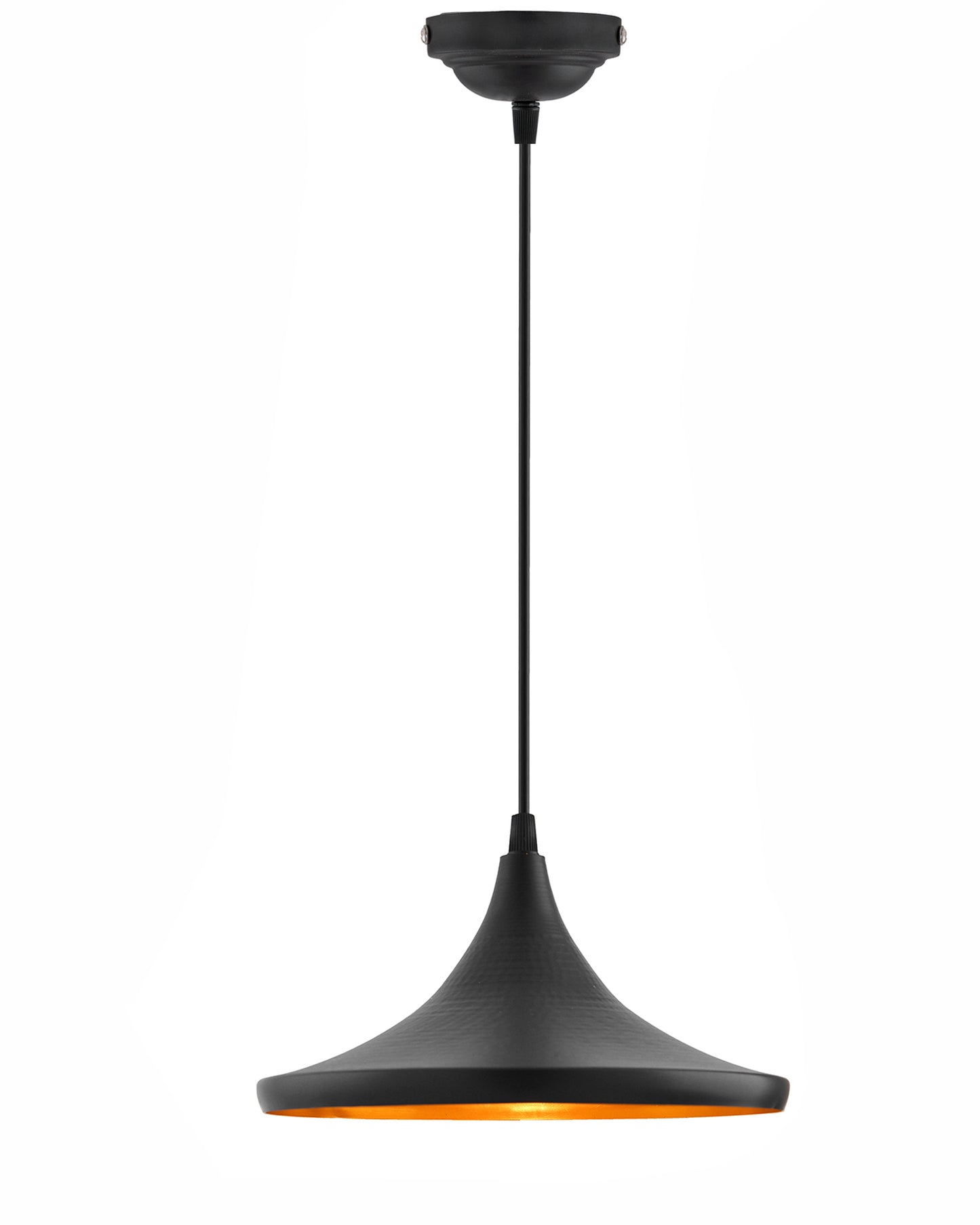 Medium Black Danish with Bulb