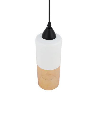 Glass Tube Pendant Light Loft Bar Counter Dining Room Ceiling Hanging Lamp, E27