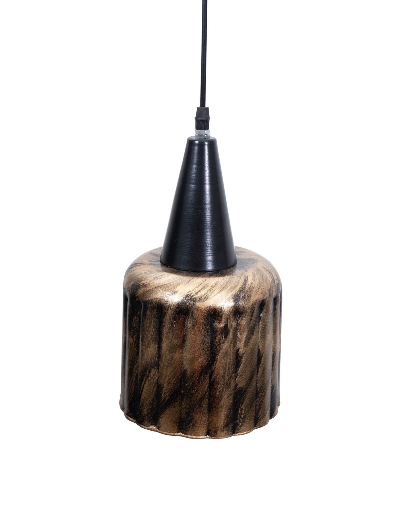 Toned Oil Rubbed Vintage Metal Ceiling Lamp