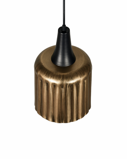Toned Oil Rubbed Vintage Metal Ceiling Lamp