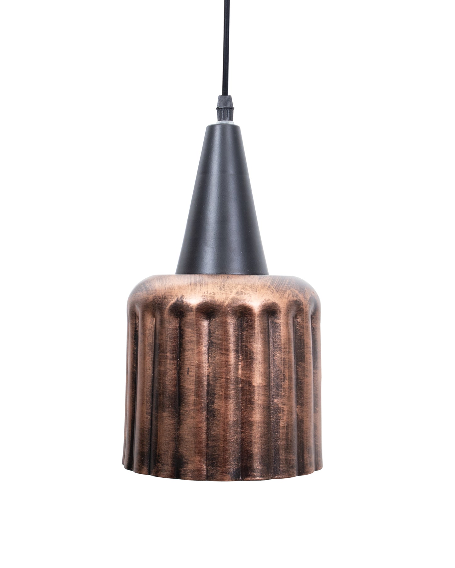 Toned Oil Rubbed Vintage Metal Ceiling Lamp