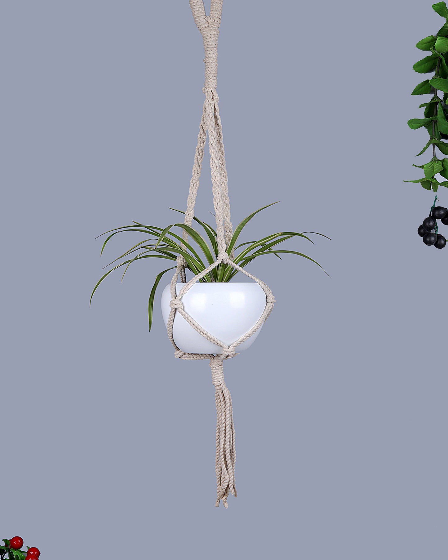 Hanging Planter Medium Macrame Planter With Pot Pack of 2