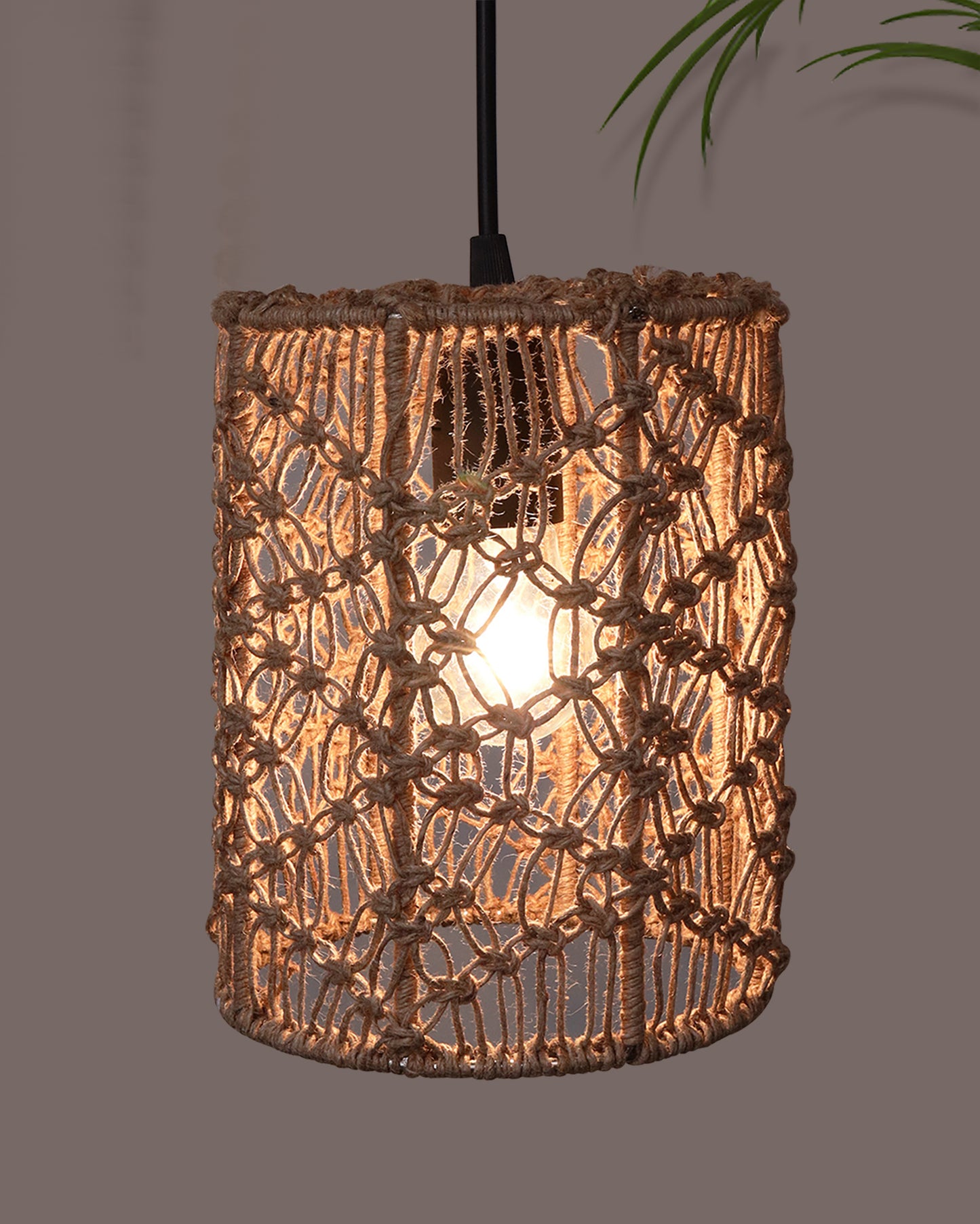 Hanging Jute cylinder