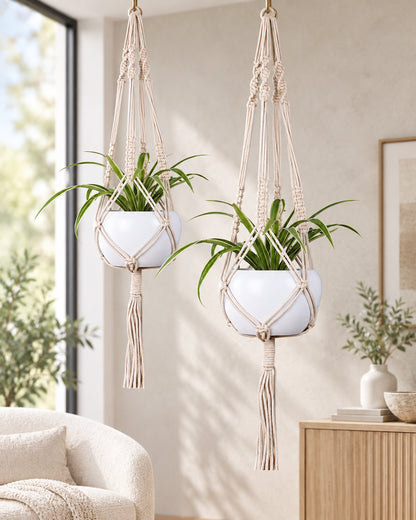 hanging planter , set of 2