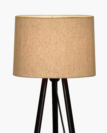 Mid Century Metal Tripod Floor Lamp,Contemporary Minimalist Standing Floor Light with Iron Legs,E27 Lamp Base,Modern Design Standing Light for Living Room,Study Room and Bedroom, Tripod