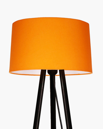 Mid Century Metal Tripod Floor Lamp,Contemporary Minimalist Standing Floor Light with Iron Legs,E27 Lamp Base,Modern Design Standing Light for Living Room,Study Room and Bedroom, Tripod