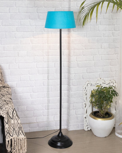 Contemporary Metal Floor Lamp,Contemporary Minimalist Standing Floor Light with Iron Legs,E27 Lamp Base,Modern Design Standing Light for Living Room,Study Room and Bedroom, Straight