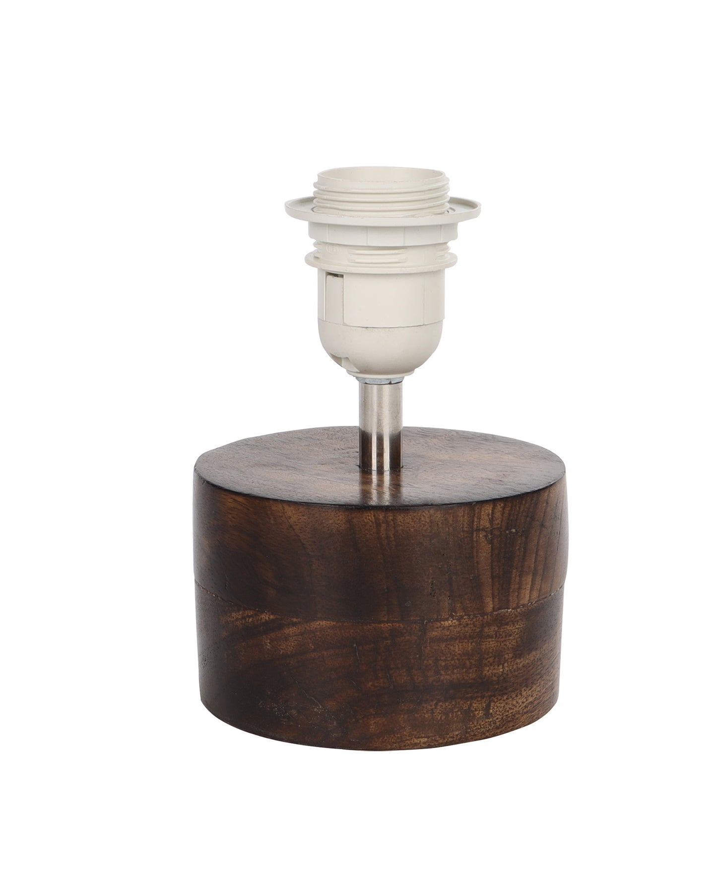 Modern Zen Wooden Lampshade Nightstand Lamps, Antique Base E27 Creative Reading Bedside Lamps Ideal for Bedroom, Cylinder