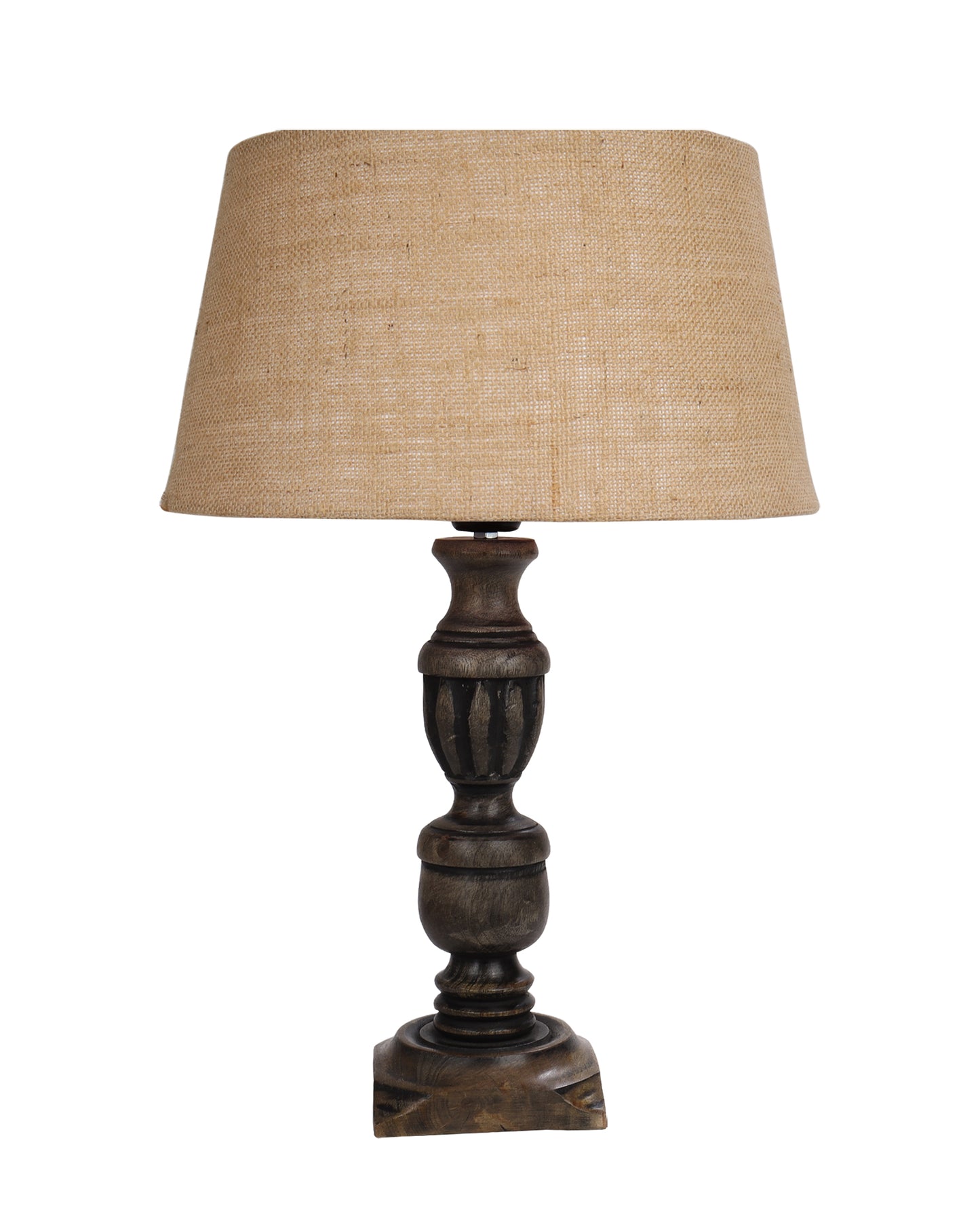 Signature Rustic Table Lamp set of 2, farmhouse Living Room Bedroom House Bedside Nightstand Home Office Reading Light, Cubist