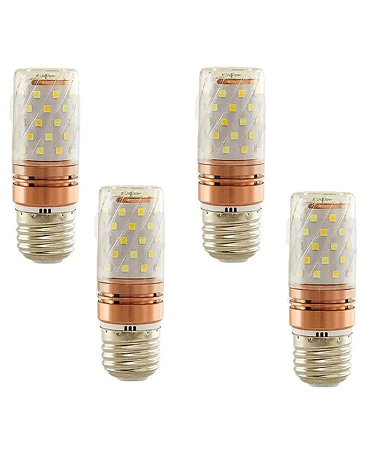 6 Watt, 3 in 1 Multicolor Led Bulb, Cool White, Warm White, Neutral White LED Bulb, E27, set of 4