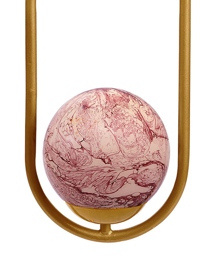 Mid Century Modern Golden Light Chandelier , Planet Series Frosted Glass Globe Lampshade Pendant Indoor Hanging Light Fixture, Oval