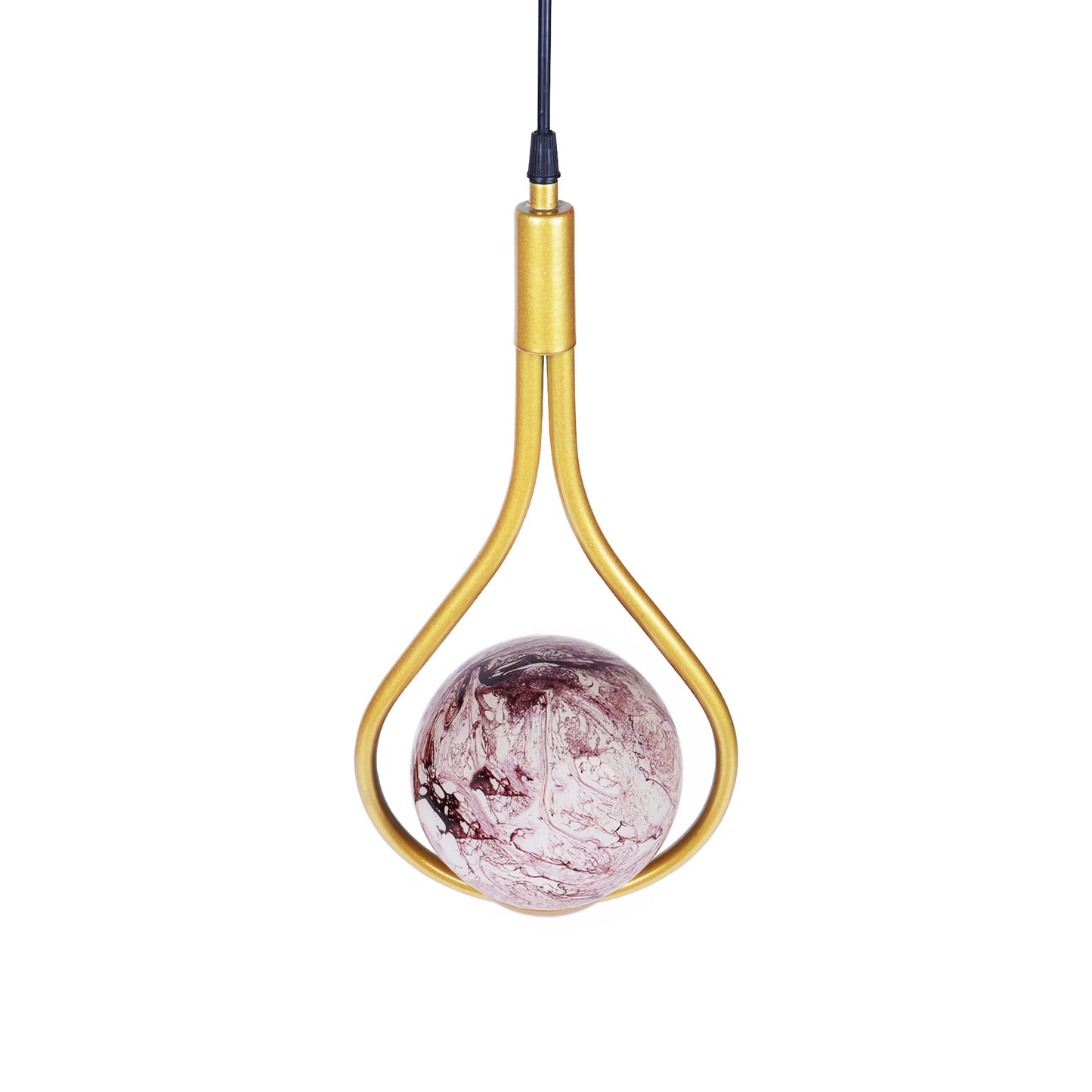 Mid Century Modern Golden Light Chandelier , Planet Series Frosted Glass Globe Lampshade Pendant Indoor Hanging Light Fixture, Water Drop