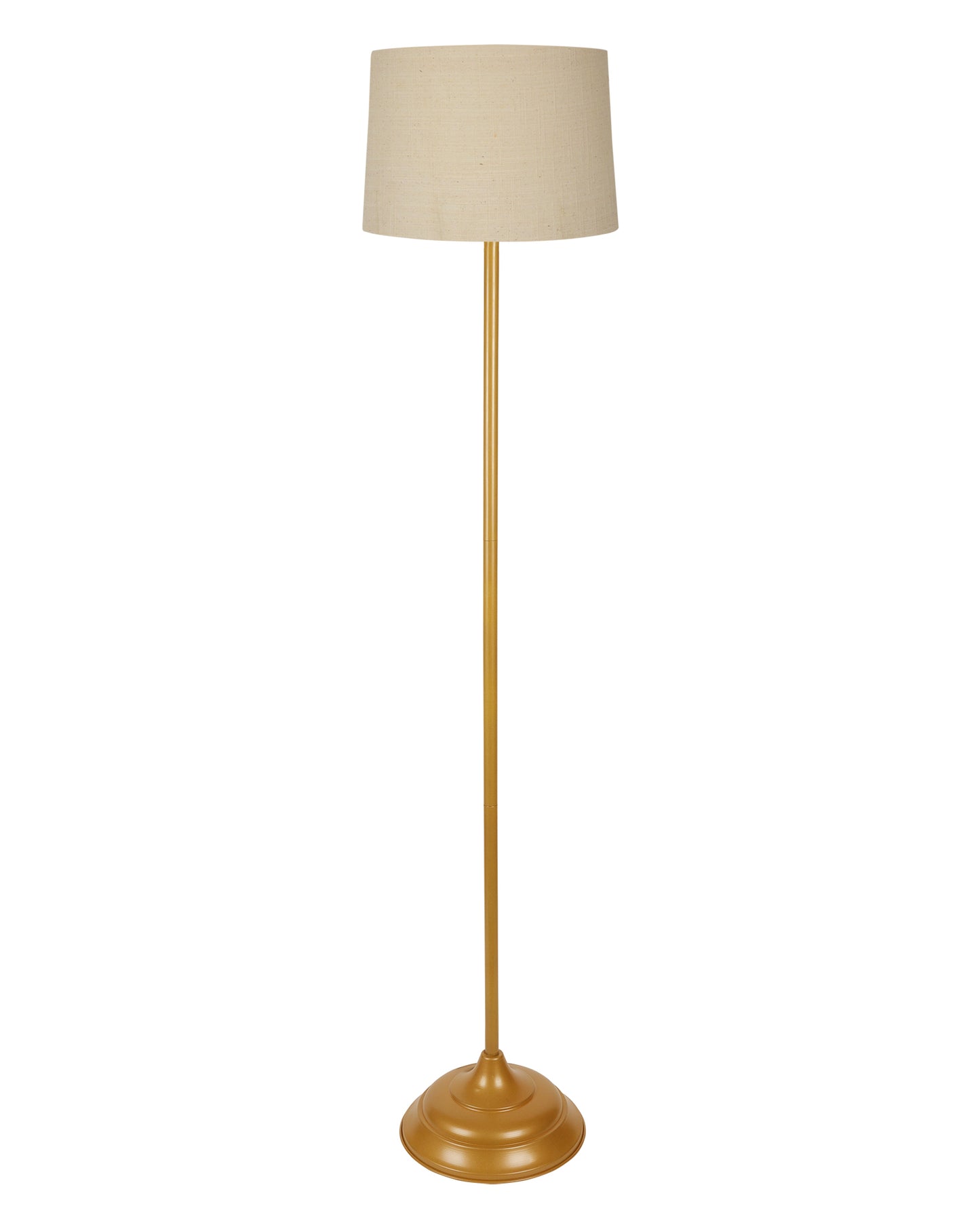 Contemporary Metal Floor Lamp,Contemporary Minimalist Standing Floor Light with Iron Legs, E27 Lamp Base, Modern Design Standing Light for Living Room,Bedroom,Antique Gold