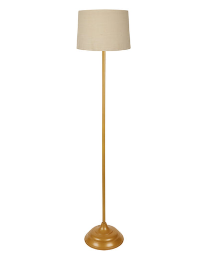 Contemporary Metal Floor Lamp,Contemporary Minimalist Standing Floor Light with Iron Legs, E27 Lamp Base, Modern Design Standing Light for Living Room,Bedroom,Antique Gold