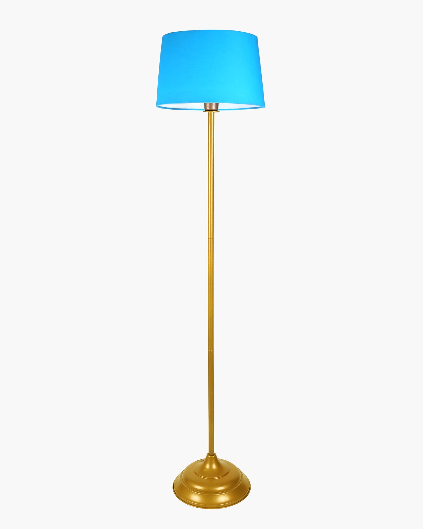Contemporary Metal Floor Lamp,Contemporary Minimalist Standing Floor Light with Iron Legs, E27 Lamp Base, Modern Design Standing Light for Living Room,Bedroom,Antique Gold