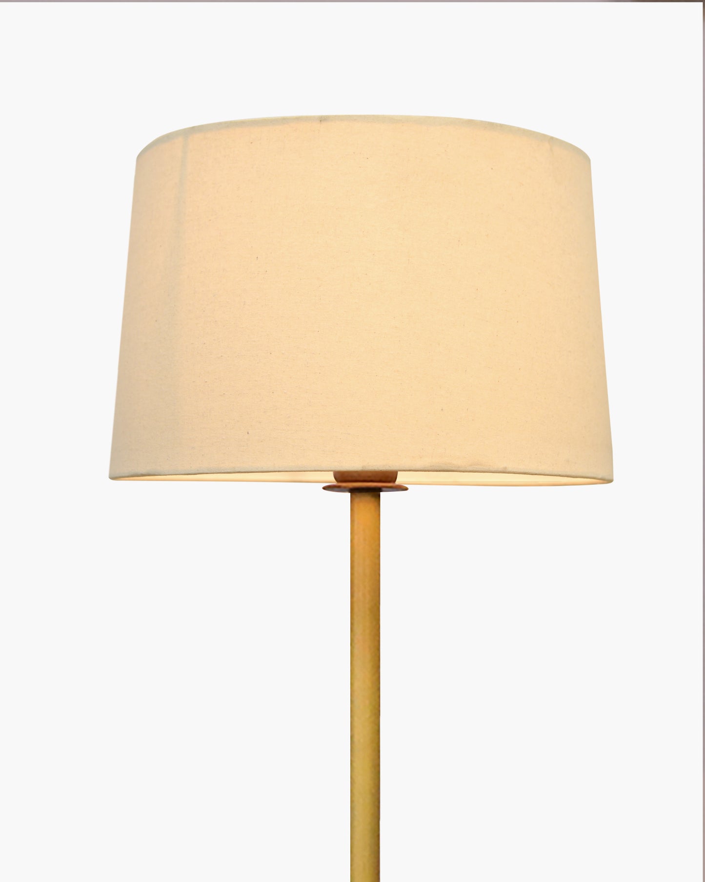 Contemporary Metal Floor Lamp,Contemporary Minimalist Standing Floor Light with Iron Legs, E27 Lamp Base, Modern Design Standing Light for Living Room,Bedroom,Antique Gold