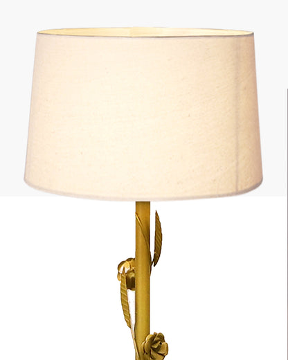 Contemporary Metal Floor Lamp,Contemporary Minimalist Standing Floor Light with Iron Legs, E27 Lamp Base, Modern Design Standing Light for Living Room,Bedroom,Antique Gold