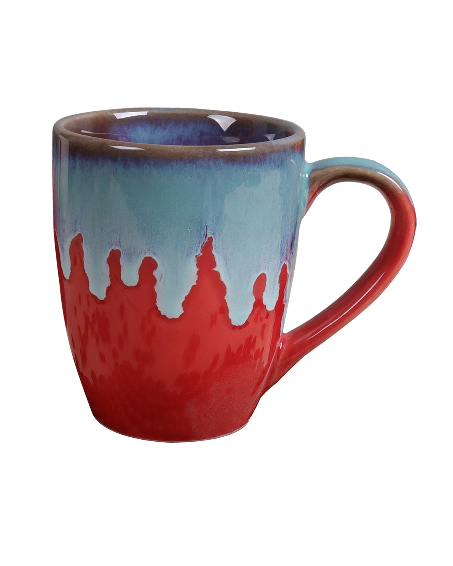 Handmade Irish Coffee Tea & Beer Mugs, Altered Glaze latte Cups, Melon