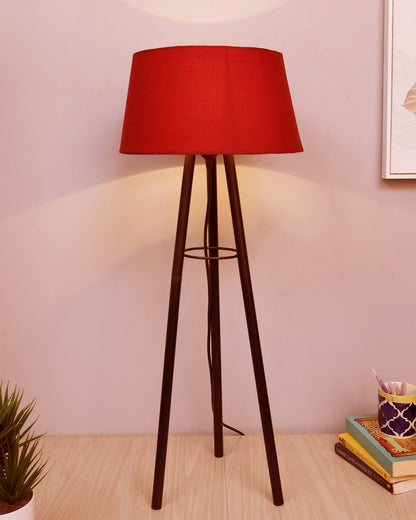 Homesake Online Black Metal Tripod Floor Lamp Mid Century Metal