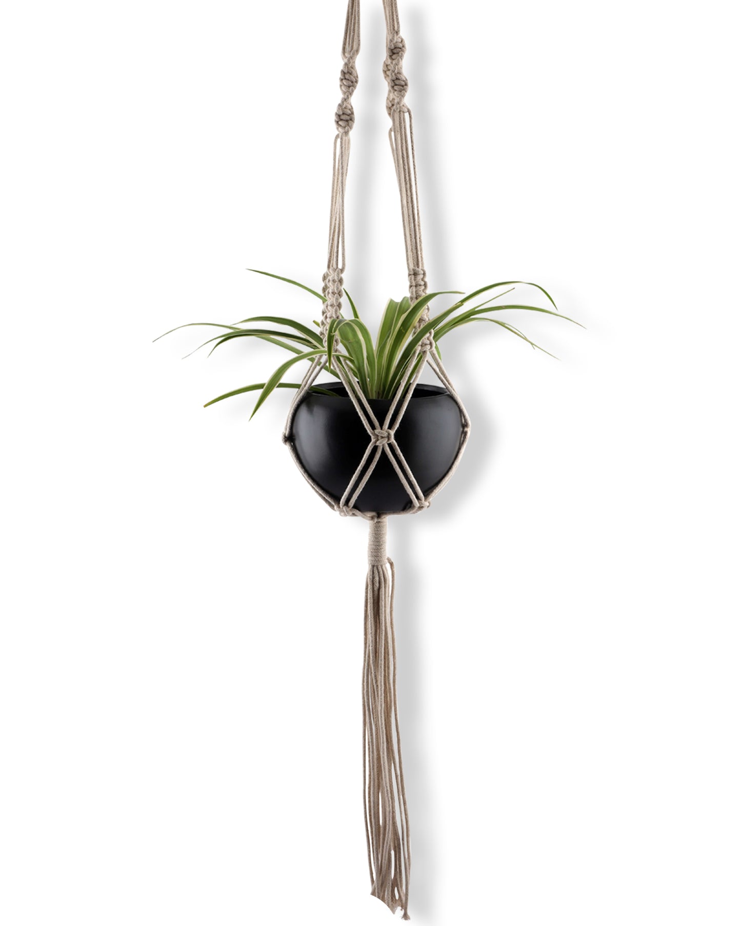 Macreme Hanging Planter Large Macrame with Pot Pack of 1