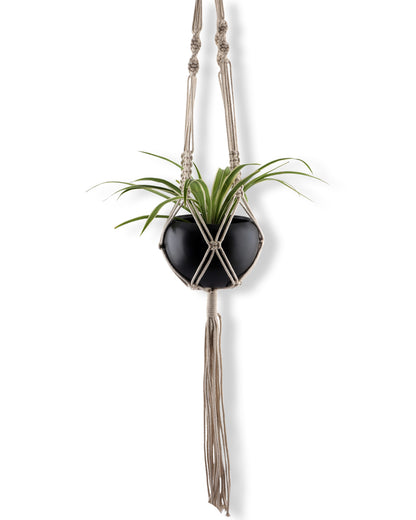 Macreme Hanging Planter Large Macrame with Pot Pack of 1