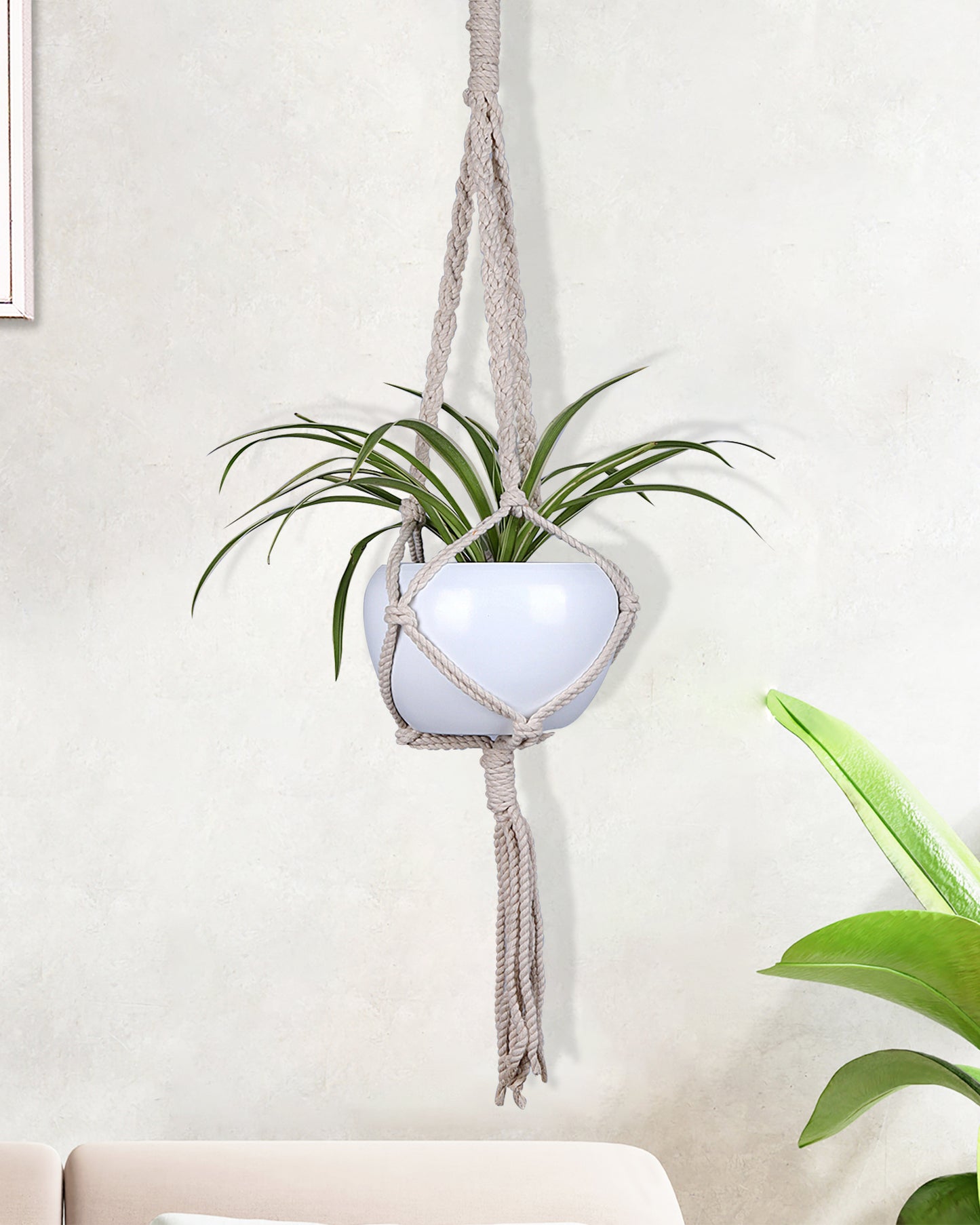 Hanging Planter Medium Macrame Planter With Pot Pack of 1