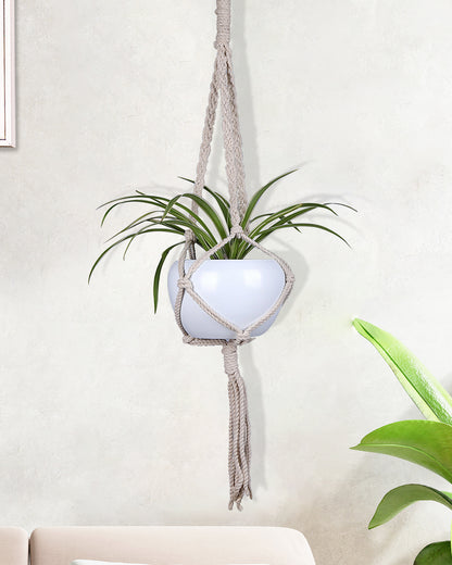 Hanging Planter Medium Macrame Planter With Pot Pack of 1