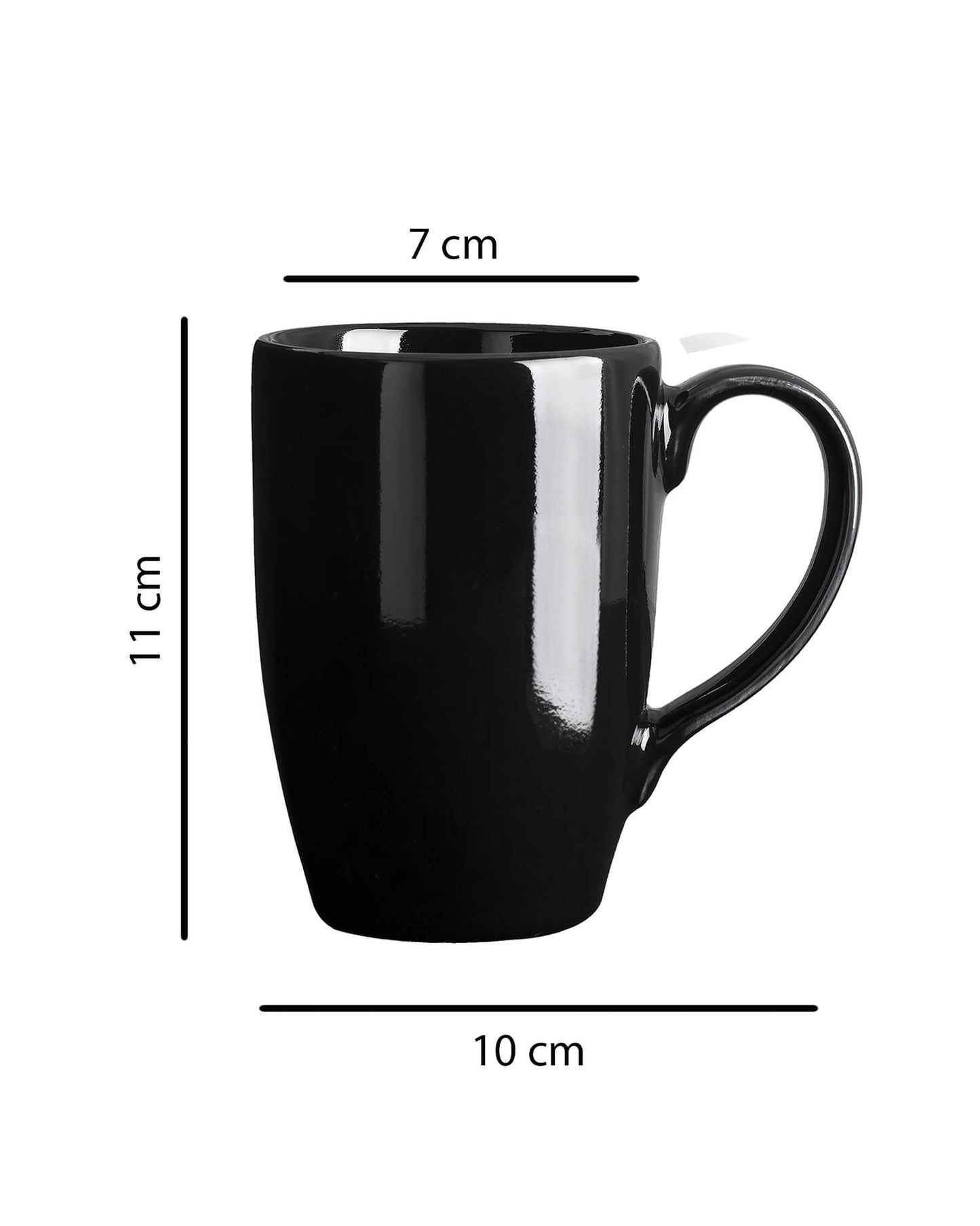 Prime Morning Tea, Coffee, Milk Mug, 300 ml, Porcelain, Set of 2