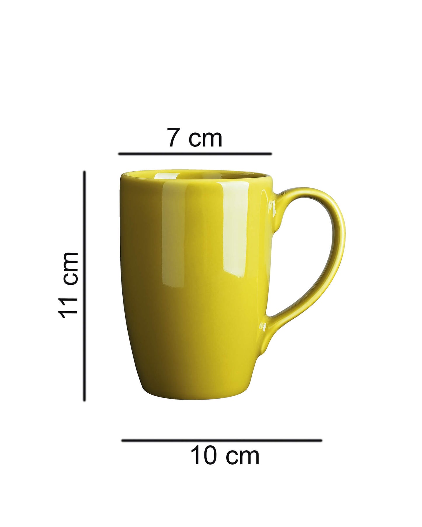 Prime Morning Tea, Coffee, Milk Mug, 300 ml, Porcelain, Set of 2