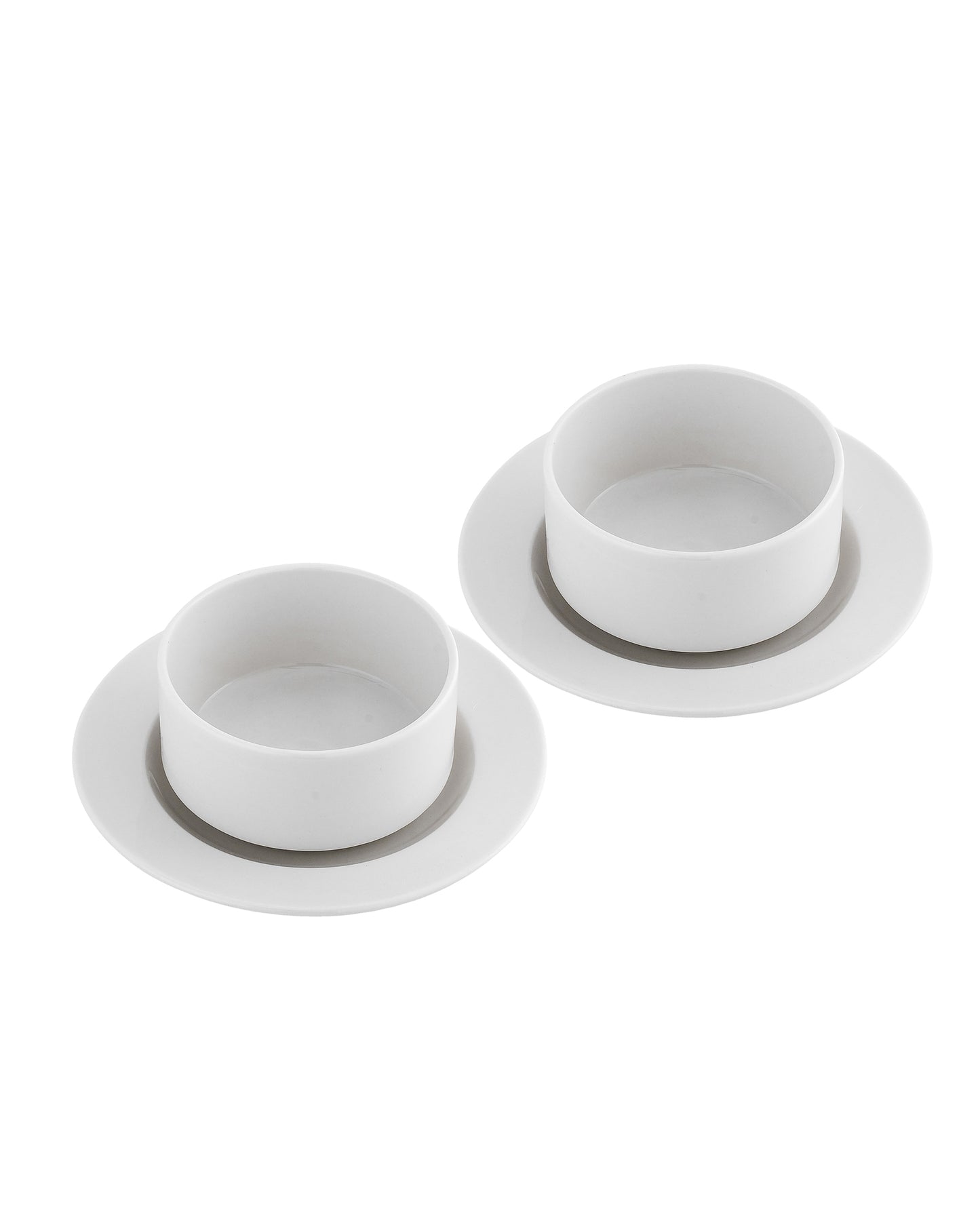 Fine Porcelain Classic Soup Bowl with Saucer