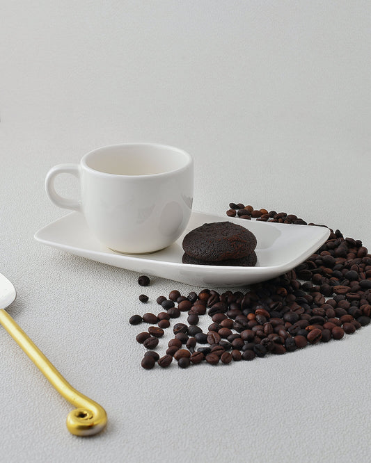 Euro Cup and Long Saucer, large