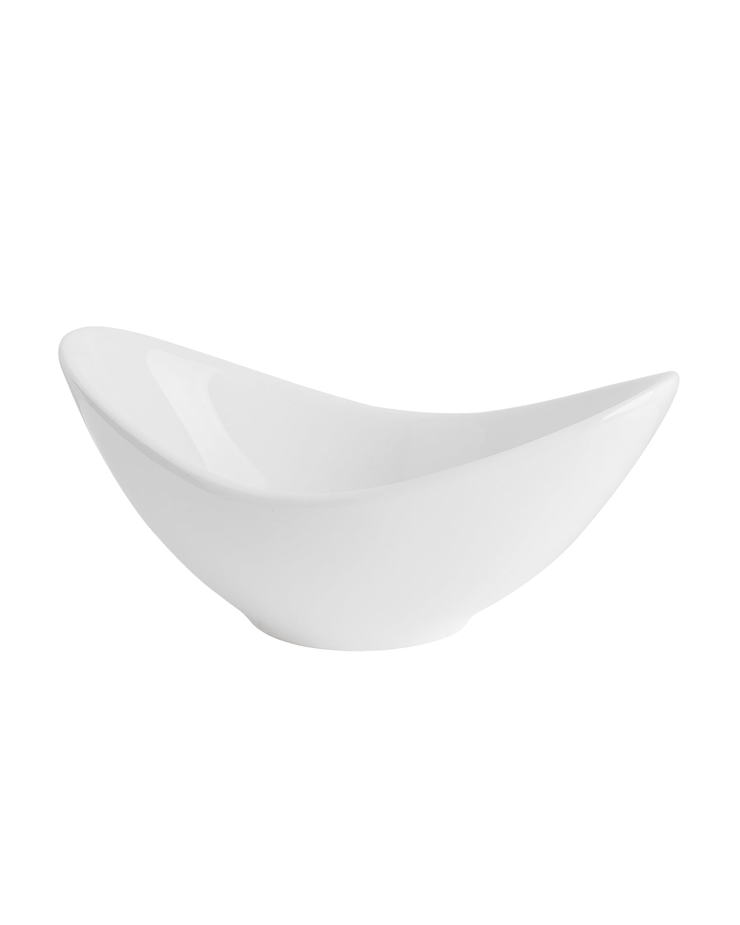 Fine Porcelain Wing Bowl, white