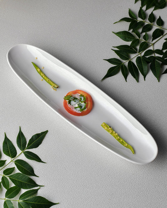 Fine Porcelain Tray Delite Big Oval