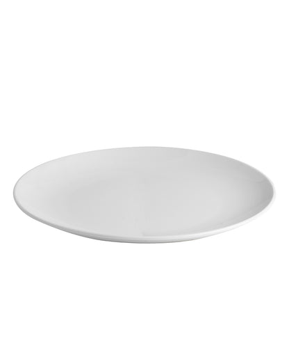 Fine Porcelain Classic White Urmi Full Plate