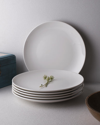 Fine Porcelain Classic White Prime Dinner Set