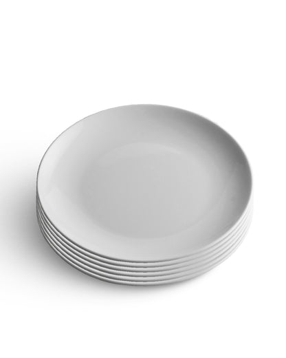 Fine Porcelain Classic White Prime Dinner Set