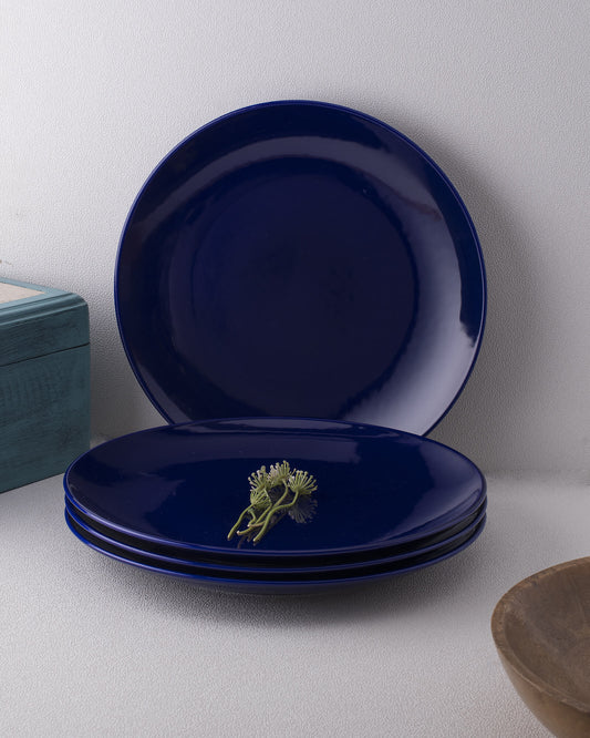 Fine Porcelain Royal Blue Urmi Full Plate