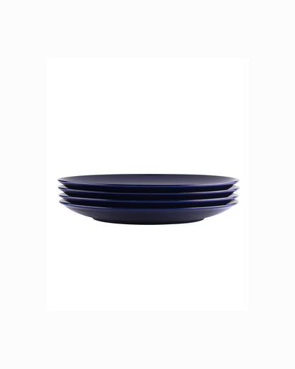 Fine Porcelain Royal Blue Urmi Quater Plate
