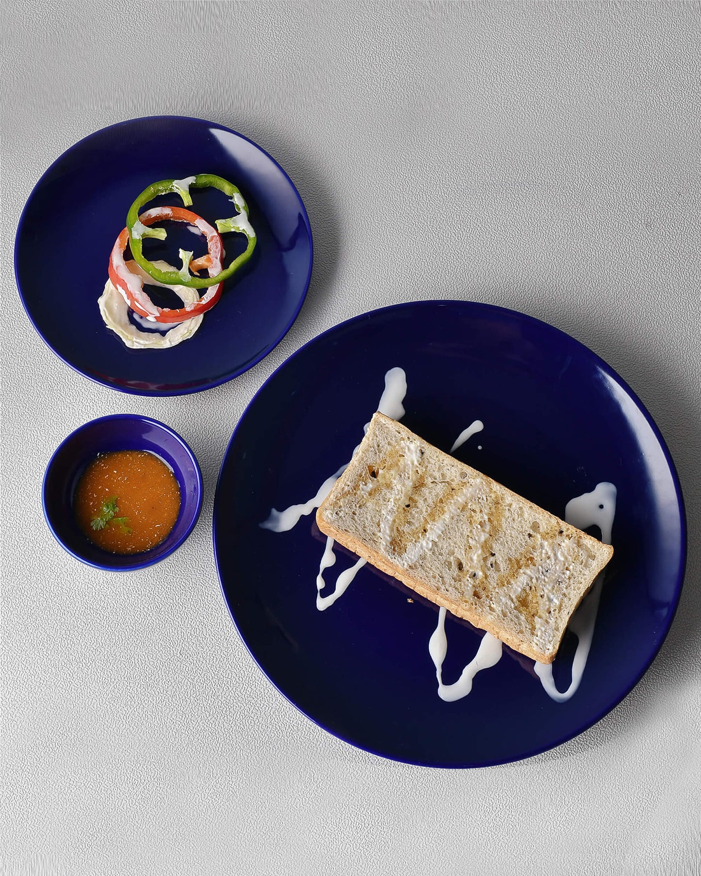 Fine Porcelain Royal Blue Prime Dinner Set