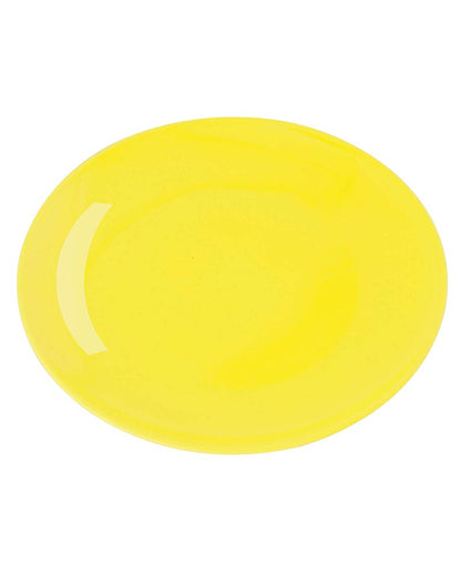 Fine Porcelain Yellow Urmi Full Plate