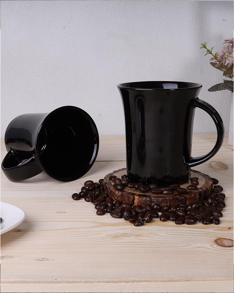 Classic Morning Tea, Coffee, Milk Mug, 280 ml, Porcelain, Set of 2