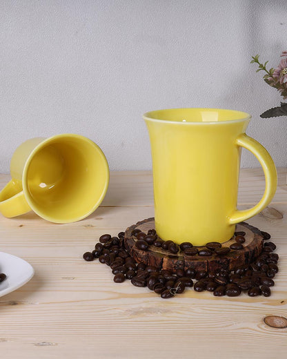 Classic Morning Tea, Coffee, Milk Mug, 280 ml, Porcelain, Set of 2