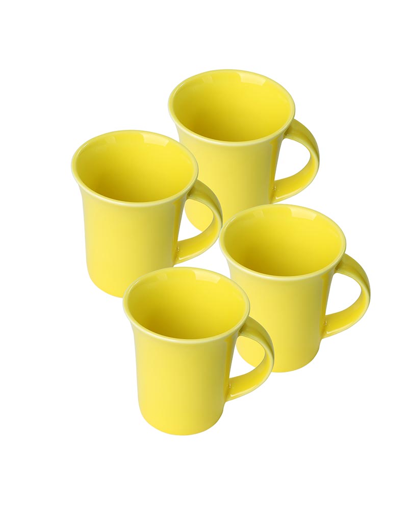 Classic Morning Tea, Coffee, Milk Mug, 280 ml, Porcelain, Set of 2,