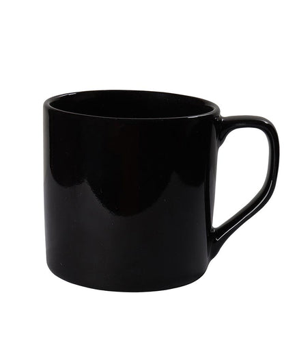 Retro Morning Tea, Coffee, Expresso Mug, 300 ml, White Porcelain, Diana, Set of 4