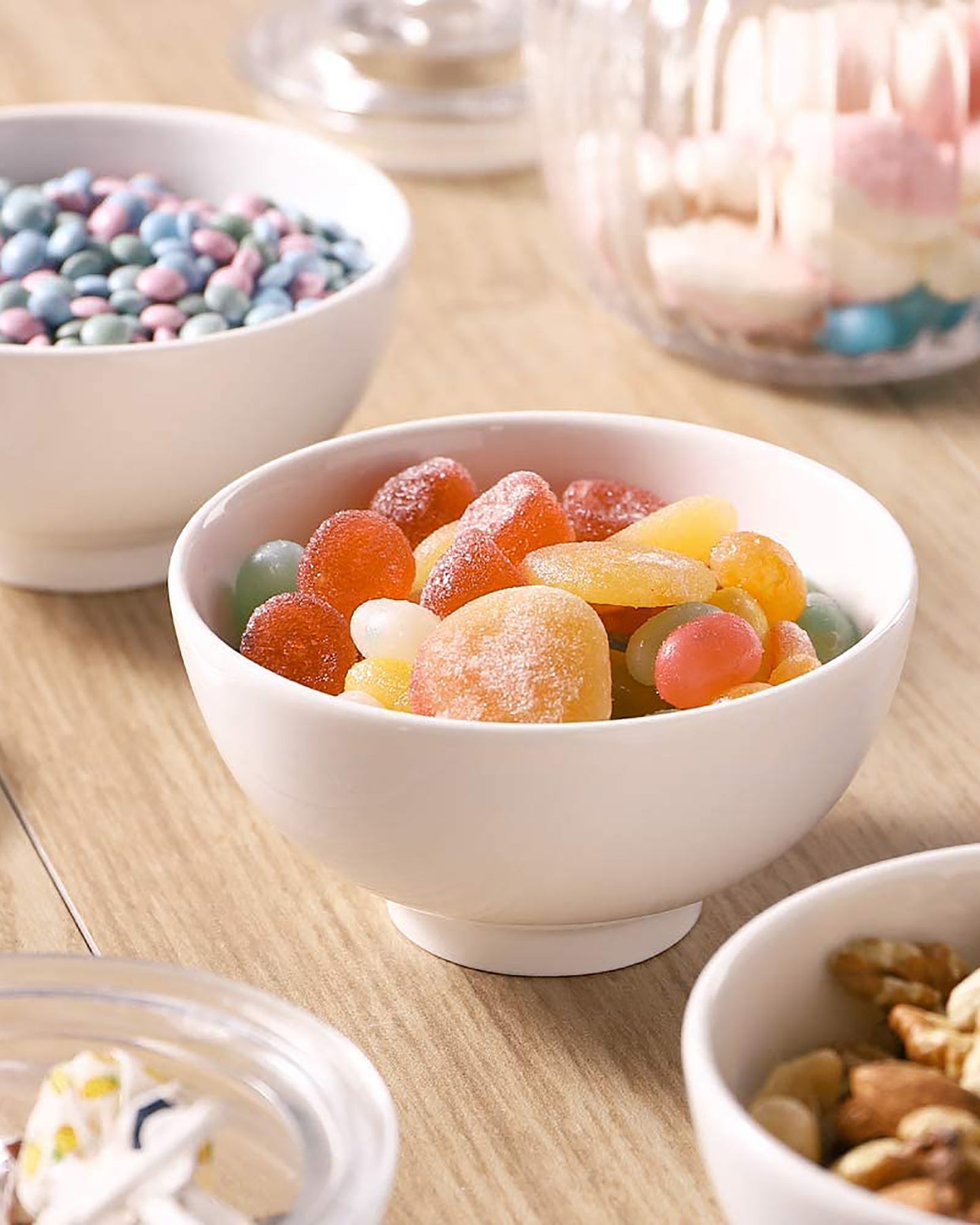 9 Ounce Small Cereal and Soup Bowls, Sturdy Porcelain Bowl, Dishwasher Microwave Safe, Portion Control Bowls for Ice Cream Dessert Rice, set of 4, 5 Inches