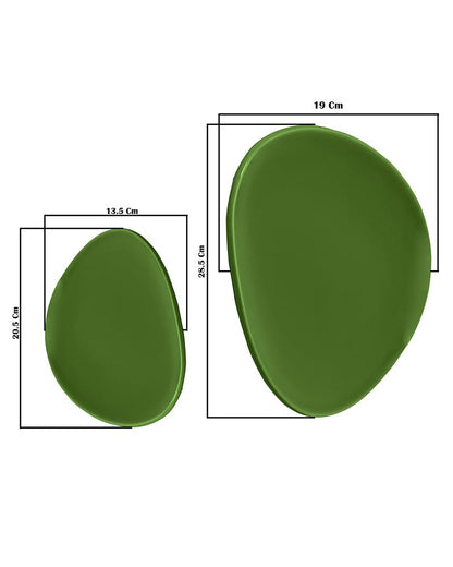 Porcelain Classic Serving Platter, Green, Island set