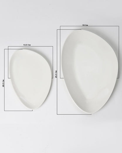 Porcelain Classic Serving Platter, Green, Island set