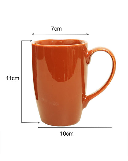 Prime Morning Tea Coffee Cappuccino  Milk Mug, 300 ml Set of 2